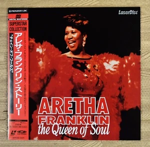 ARETHA FRANKLIN /THE QUEEN OF SOUL Laserdisc JAPAN LD w/OBI SM045-3411 - Picture 1 of 3
