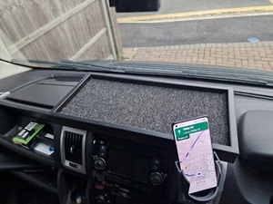 Dashboard Table & Phone Cup Holder for Peugeot Boxer Citroen Relay Fiat Ducato - Picture 1 of 4