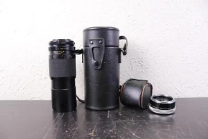 Vivitar 300mm 1:5.6 Auto Telephoto 58mm Lens 37900521 W/ Case & Tele Converter - Picture 1 of 6