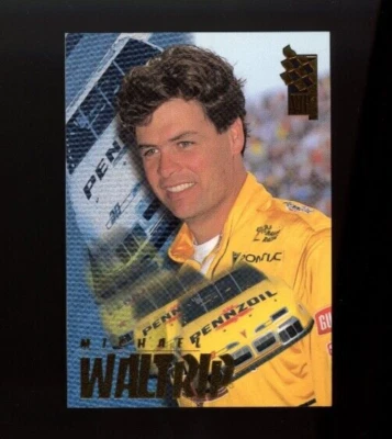 1995 Press Pass Racing, Michael Waltrip, VIP Gold Foil Promo card, NM/M, GB1 - Image 1 of 2
