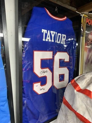 lawrence taylor new york giants autographed football jersey PSA🔥🔥🔥 - Image 1 of 2