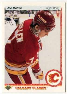1990-91 Upper Deck #252 Joe Mullen Calgary Flames - Image 1 of 2