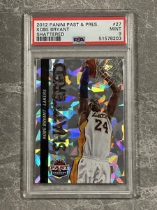 2012-13 Panini Past & Present Shattered #27 Kobe Bryant HOF Lakers PSA 9 MINT - Picture 1 of 2