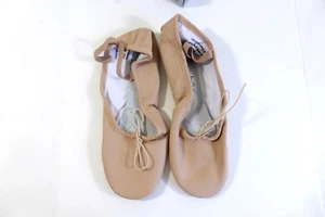 Mädchen rosa Danshuz Spießsohle Leder Ballerinas Größe 6M - Bild 1 von 8