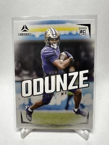 Panini Luminance 2024 - Rookies #106 Rome Odunze (RC) Chicago Bears - Imagen 1 de 2