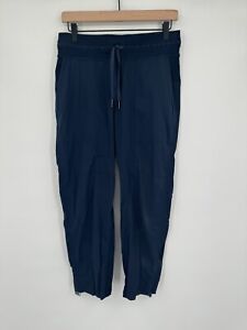 Lululemon Dance Studio Crop Athletic Pants Size 6 Navy Blue