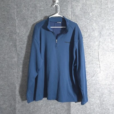Nike Golf Para Hombre Deporte Cuarto Cremallera 3XL XXXL Azul Informal Sólido Rendimiento Swoosh Foto 1 de 4