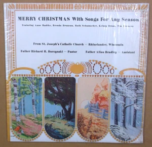 1970's CHRISTMAS LP Album~St JOSEPHS CHURCH/Rhinelander WI~RADTKE/Bruneau/BRUSO - Picture 1 of 6