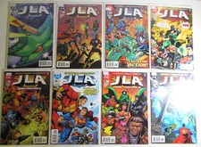 JLA Lot of 8 #23,24,25,27,28,29,30,31 DC Comics (1998) 1st Print Comic Books