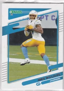 Juego de equipo Donruss Football Los Angeles Chargers 2021 con variaciones - Imagen 1 de 1