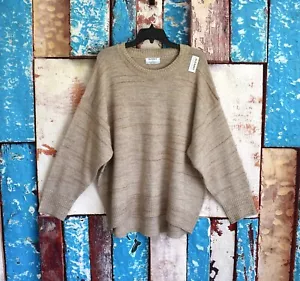 Maglione pullover donna Old Navy accogliente manica lunga TAGLIA 3X fungo NUOVO - Foto 1 di 10