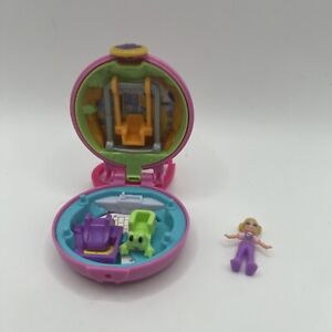 Polly Pocket Playground Pink Compact Tiny Pocket Places Swing Set 2019
