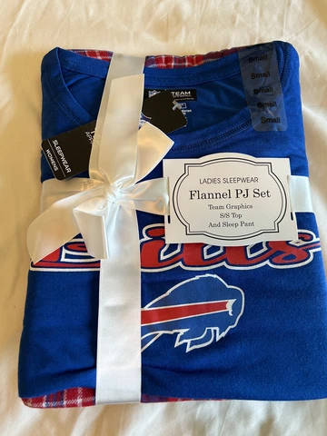 NFL team Apparel Womens Pajama Set Buffalo Bills Size Small Cover