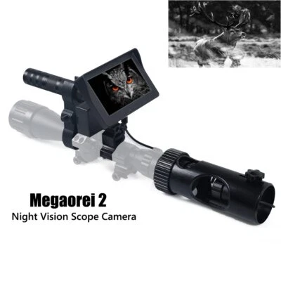 850nm Sight LED IR Camera 400M Infrared Night Vision Rifle Scope Hunting Kit - Image 1 of 4