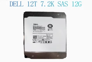 Used DK7C9 0DK7C9 Dell 12TB 7.2K 12Gbps NL SAS 3.5'' 512e HDD MG07SCA12TEY - Picture 1 of 3