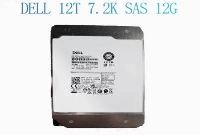 Used DK7C9 0DK7C9 Dell 12TB 7.2K 12Gbps NL SAS 3.5'' 512e HDD MG07SCA12TEY - Image 1 of 3