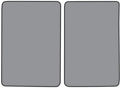 1988-1998 Chevrolet C2500 Cutpile Carpet Logo Floor Mat 2pc - Image 1 of 2