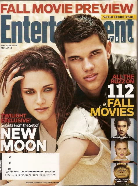 Twilight Entertainment Weekly New Moon Aug 2009 Kristen Stewart John Hughes - Image 1 of 1