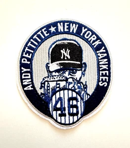 Parche para planchar parche Andy Pettitte 46 leyenda New York Yankees - Imagen 1 de 3