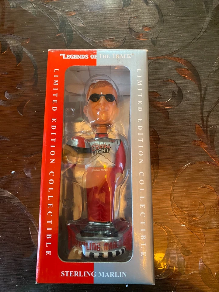 Sterling Marlin NASCAR Legends of The Track Bobblehead Forever Collectibles