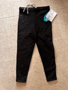 BREECHES Size M YOUTH Black FLEECE* NEW Pull-On Classic by Devon Aire - Picture 1 of 3