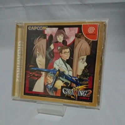 Giga Wing 2 Sega Dreamcast DC Capcom Used Japan Retro Game 2001 F/S - Image 1 of 4