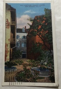 Old Courtyard, Fench Quarters, New Orleans, Louisiana. Postcard (Y2) - Picture 1 of 2