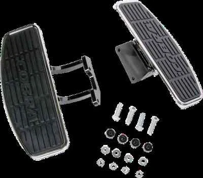 Cobra Chromed Steel Front Floorboard Kit for Honda Shadow ACE 1100 95-01 - Image 1 of 3