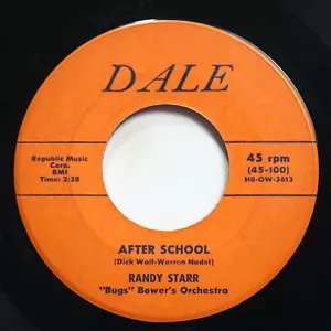 RANDY STARR - AFTER SCHOOL / HEAVEN HIGH - ROCK 45 - Picture 1 of 2