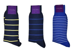 Ralph Lauren Purple Label Cotton Blend Dress Socks L New - Picture 1 of 4