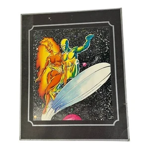 1987 Marvel SILVER SURFER Art Print 10.5"x13" Nova Frankie Raye Marshall Rogers - Picture 1 of 5
