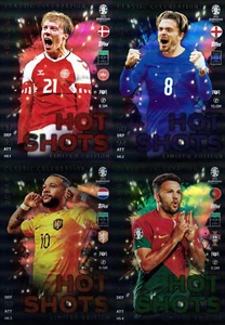 Topps Match Attax EURO 2024 - ALLE 4 Hot Shots (HS) Limited Edition (Mega Tin 1) - Bild 1 von 1