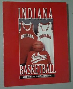 98-99 Indiana Hoosiers Basketball Media Guide