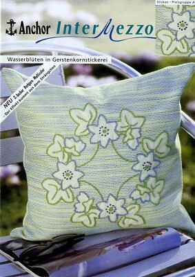 Intermezzo - Wasserblüten in Gerstenkornstickerei - Art. 0060.0001.0110 - Image 1 of 3