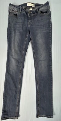 Pantalones de mezclilla para mujer Cato Est 1946, talla 6, azul, tiro bajo, ajuste ajustado Foto 1 de 4