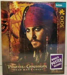 Disney Pirates Of The Caribbean Dean Man's Chest 300 Piece Puzzle - NEW SEALED - Picture 1 of 2