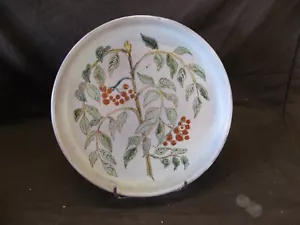 Très beau plat céramique MM Jolly à Villefranche s. mer vers 1960 Era Cocteau - Imagen 1 de 11