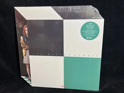 MONDO 254 The Queen's Gambit Soundtrack, SPLIT Green/White/Blk Vinyl LP SEALED! Foto 1 de 4
