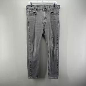 Pantalones de mezclilla Levis 550 para hombre 34x30 gris relajados cónicos usados ropa de trabajo clásicos - Imagen 1 de 10