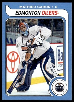 2008-09 O-Pee-Chee 1979-80 Retro Mathieu Garon Edmonton Oilers #144 R54 - Image 1 of 2