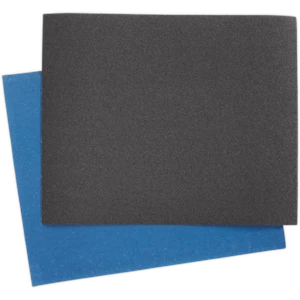 Sealey Blue Twill Backed Emery Sheets 230mm x 280mm 60g Pack of 25 - Picture 1 of 1