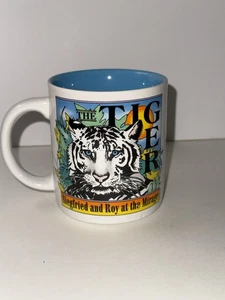 Tazza caffè vintage Sigfried e Roy tigre bianca - Foto 1 di 6