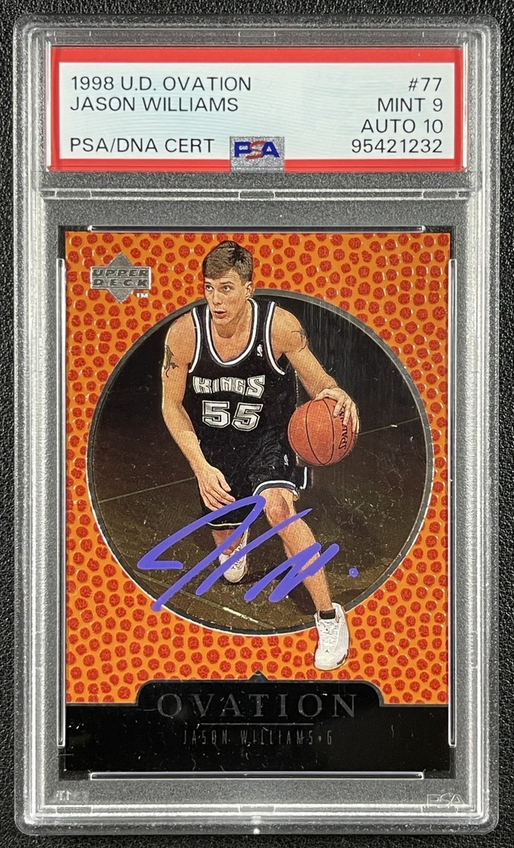 nbaカード　jason williams カードセット Jason Williams 1999 Upper Deck Basketball Card Sacramento
