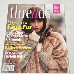 Threads Magazine March 2007 Number 129  Easy-to-Sew Faux Fur - Picture 1 of 4