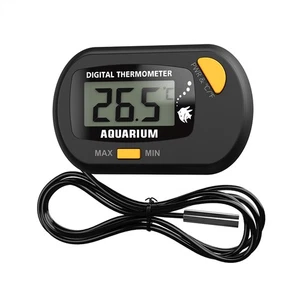Fish Tank Water Thermometer Digital LCD Aquarium Temperature Fridge Freezer UK - Picture 1 of 9