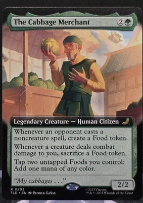 The Cabbage Merchant #203 Avatar: The Last Airbender Extended Art Regular Rare - Image 1 of 2