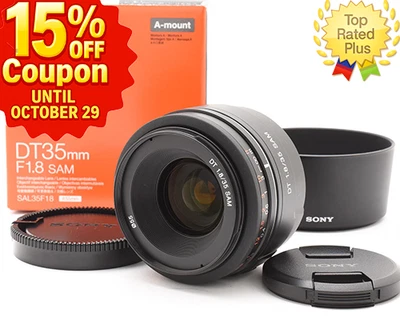 [SIN USAR en caja] Lente SONY DT 35mm f/1.8 SAM SAL35F18 de JAPÓN - Imagen 1 de 4
