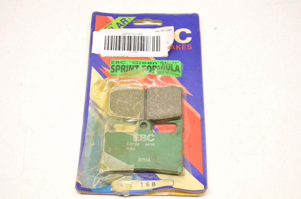 Kit de pastillas de freno verde EBC FA168 NUEVO EN STOCK Foto 1 de 3