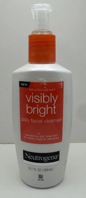 Neutrogena Visibly Bright Daily Facial Cleanser 6.7 Fl Oz New Rare - Image 1 of 3