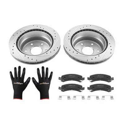 Rotores de freno traseros + pastillas de freno para GMC Savana 1500/Chevrolet Express 1500 2003-14 Foto 1 de 4